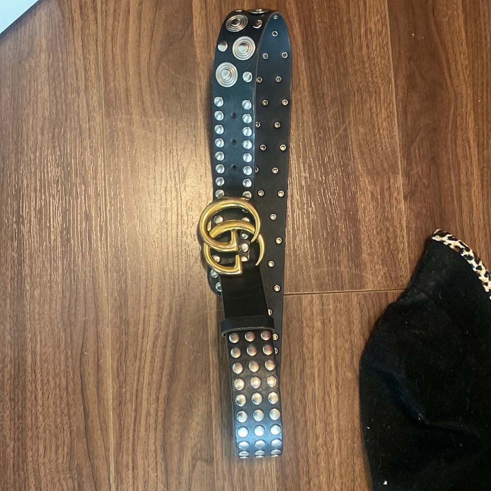 Gucci GG  studded Belt sold out !!!